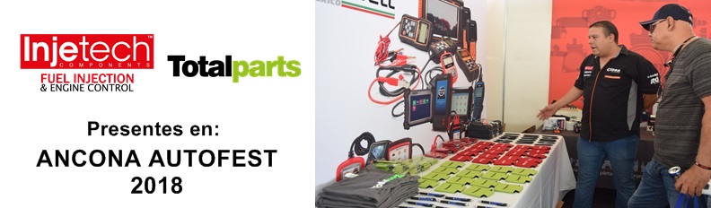 Injetech y Totalparts en ANCONA AUTOFEST 2018